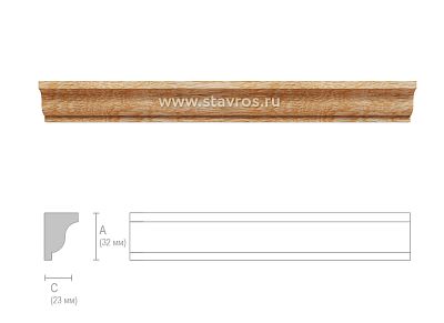 Молдинг MLD-009 - 1 Молдинг MLD-009 - 1